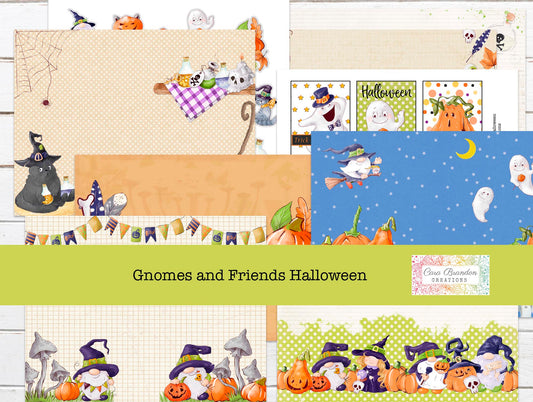 Gnomes and Friends Halloween Journal Kit