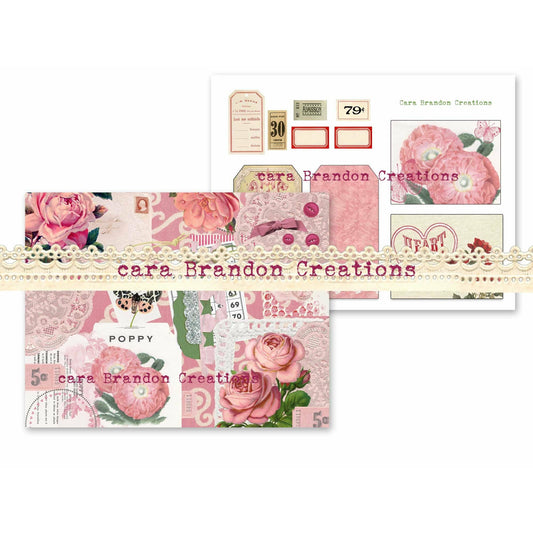 5 Days of Valentine's Digitals Collaboration Kit with DearJulieJulie