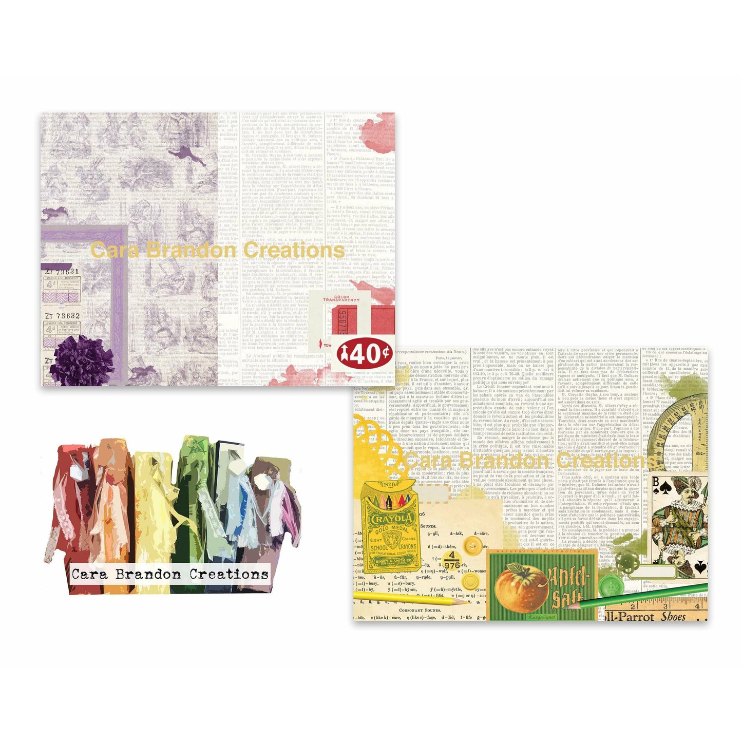 Retro Rainbow 1 Signature Journal Kit