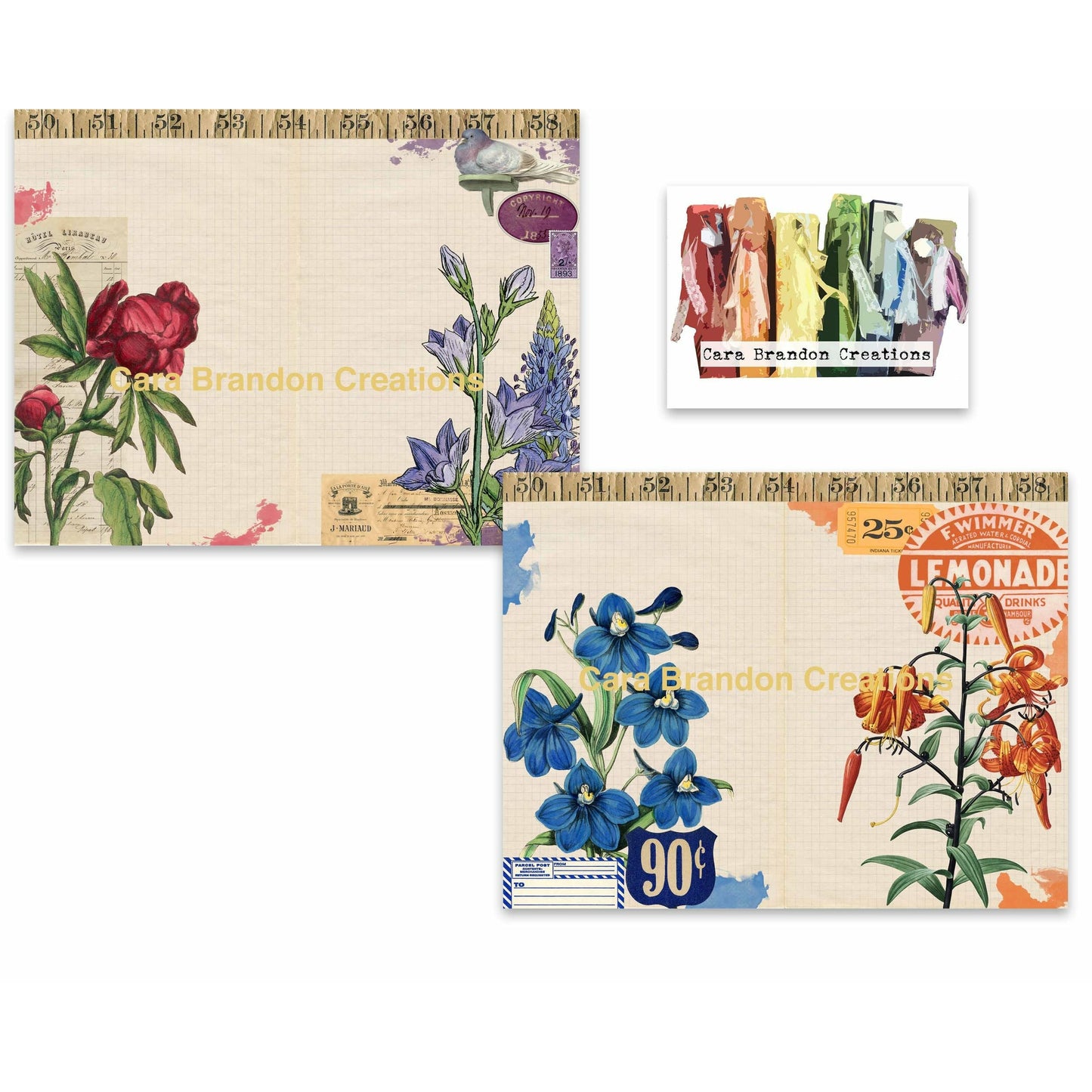 Retro Rainbow 1 Signature Journal Kit