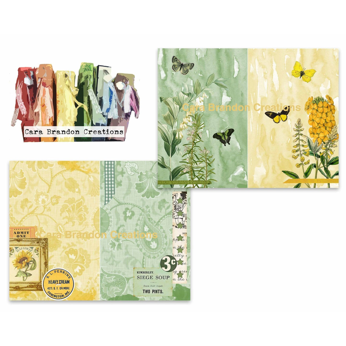 Retro Rainbow 1 Signature Journal Kit