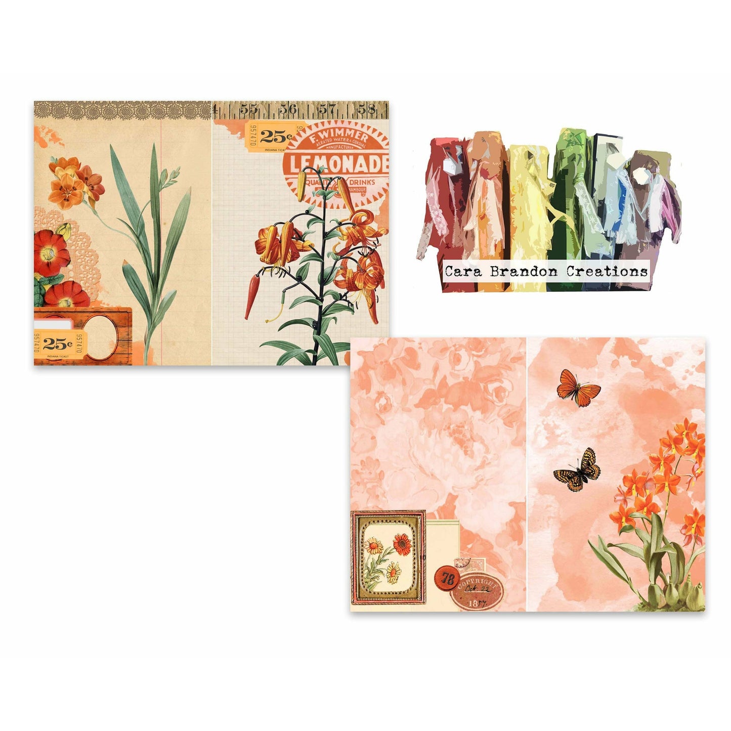 Retro Rainbow 2 Signature Journal Kit