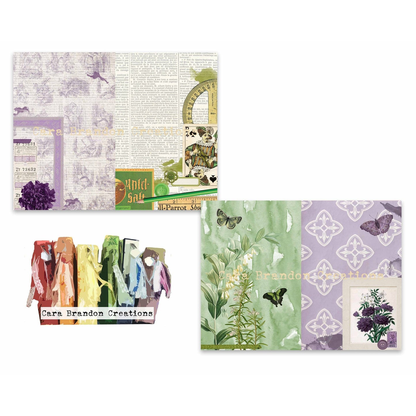 Retro Rainbow 2 Signature Journal Kit