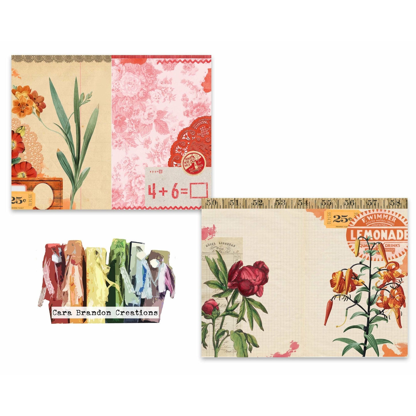 Retro Rainbow 3 Signature Journal Kit
