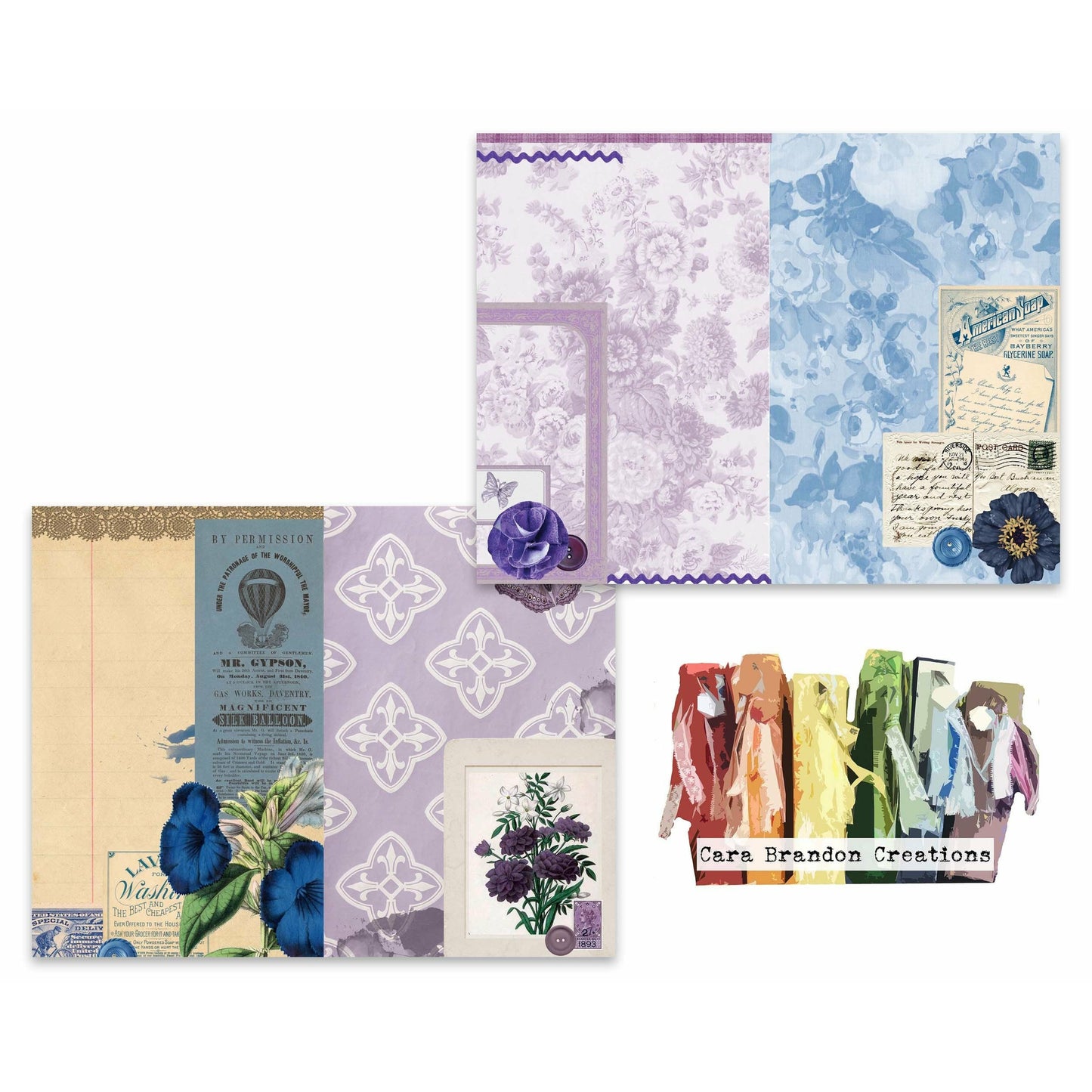 Retro Rainbow 3 Signature Journal Kit
