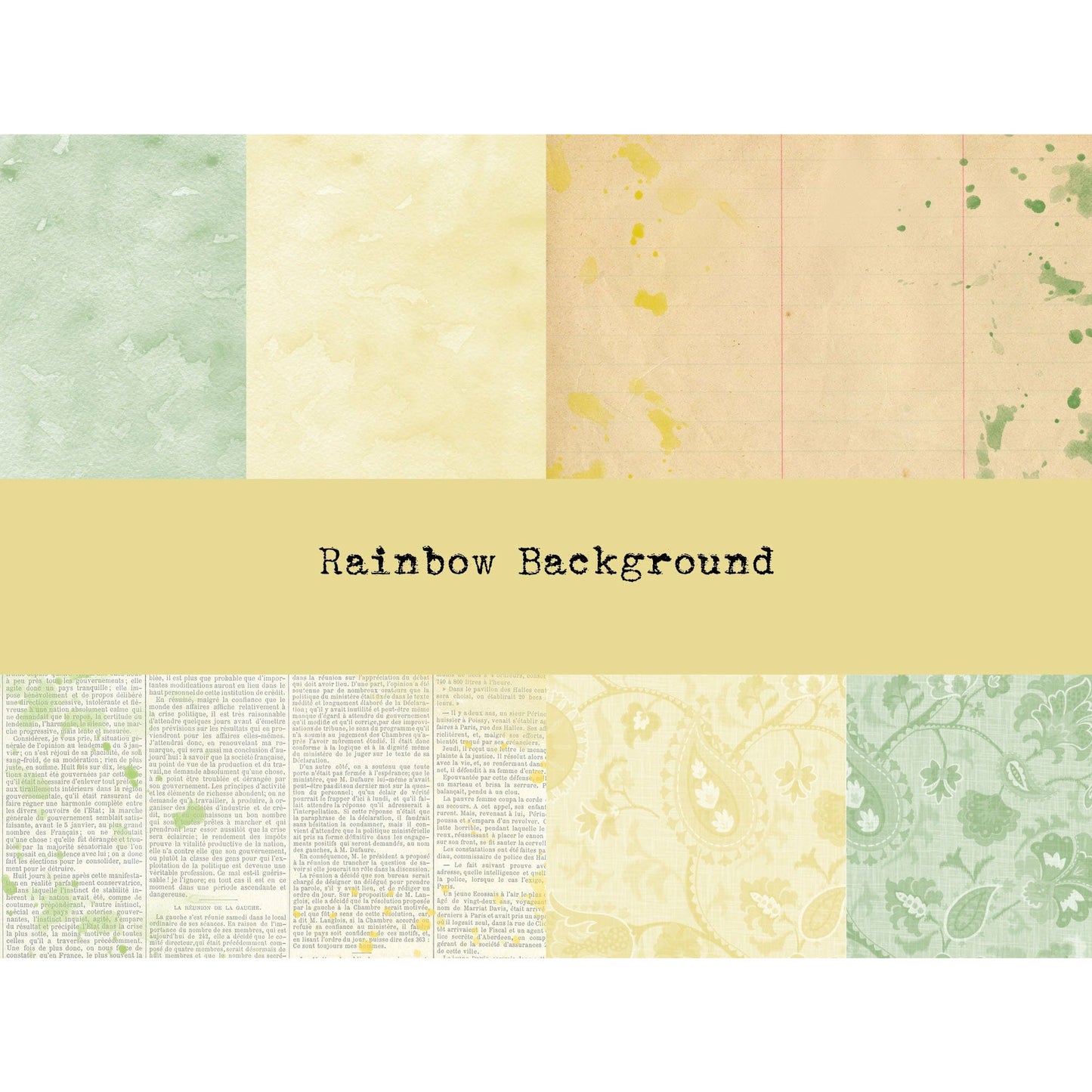 Retro Rainbow 3 Signature Rainbow Backgrounds