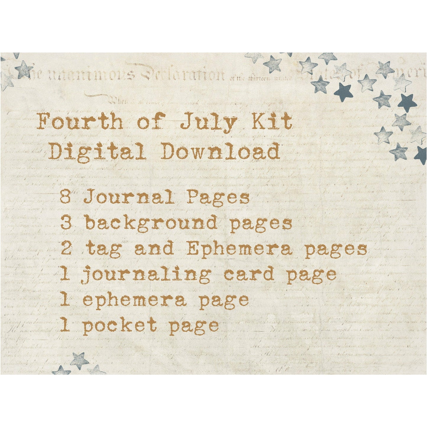 Fourth of July Kit