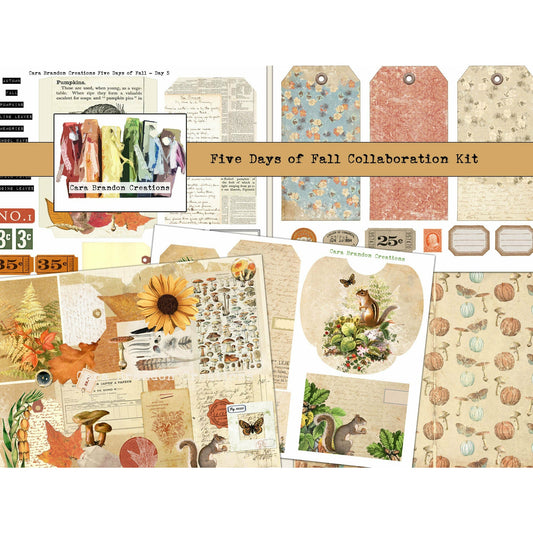 5 Days of Fall Collaboration Kit With DearJulieJulie