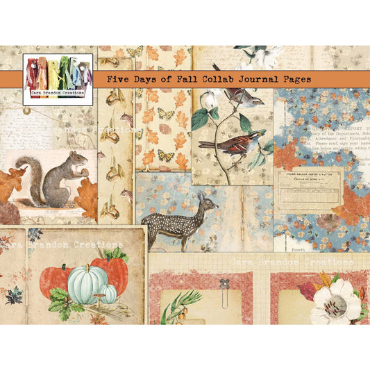 5 Days of Fall Coordinating Journal Kit