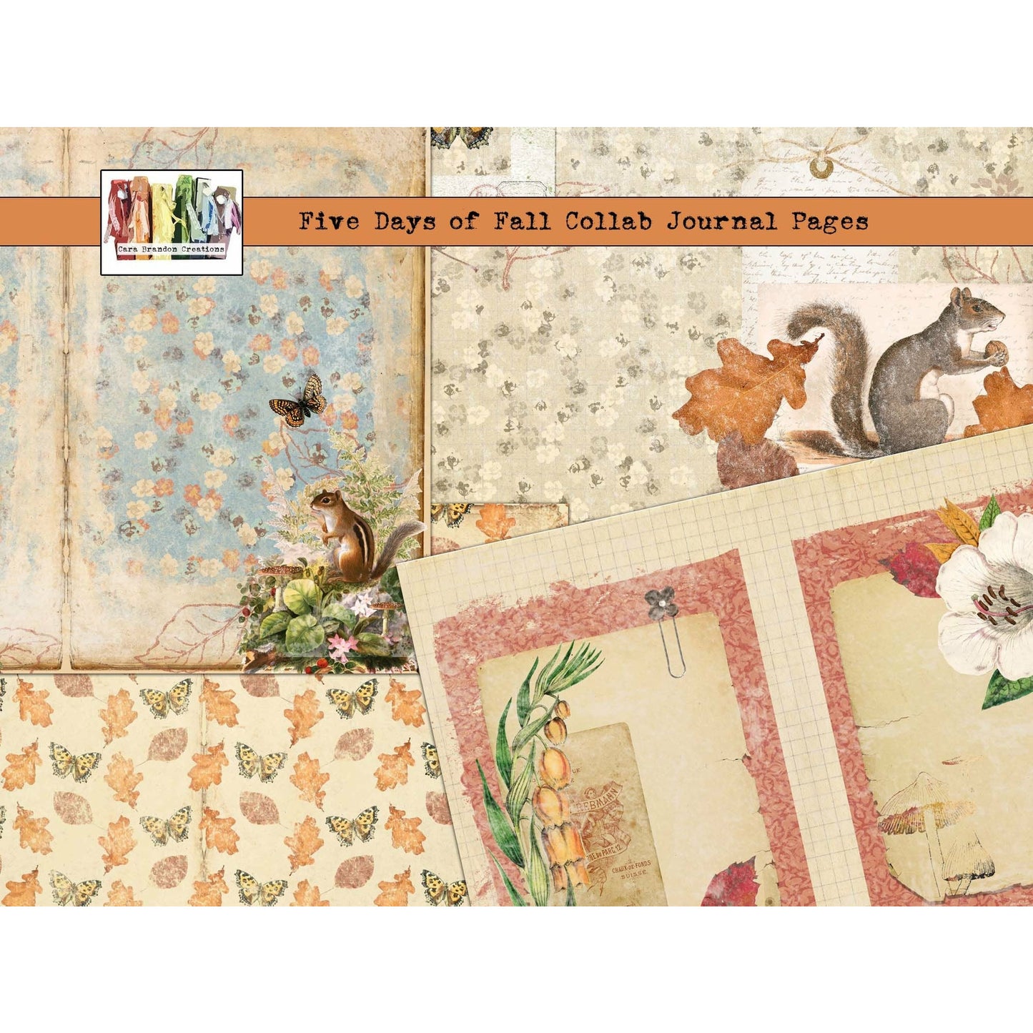 5 Days of Fall Coordinating Journal Kit