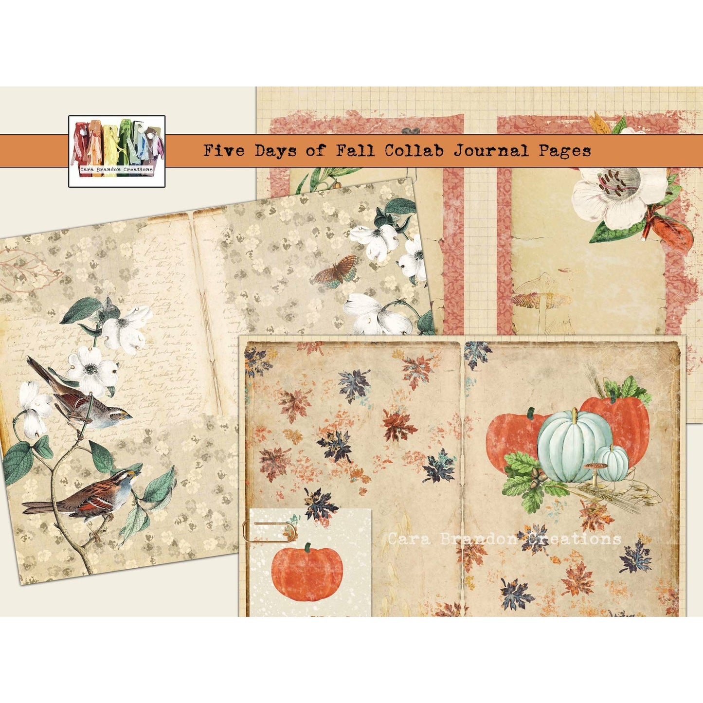5 Days of Fall Coordinating Journal Kit