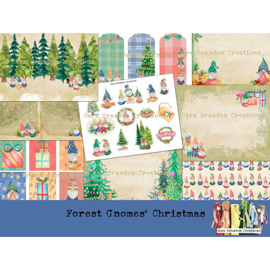 Forest Gnomes Christmas kit