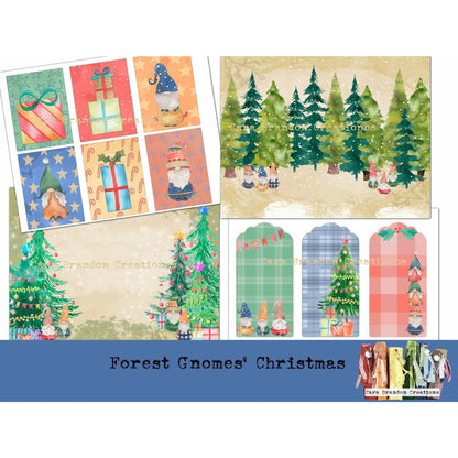 Forest Gnomes Christmas kit