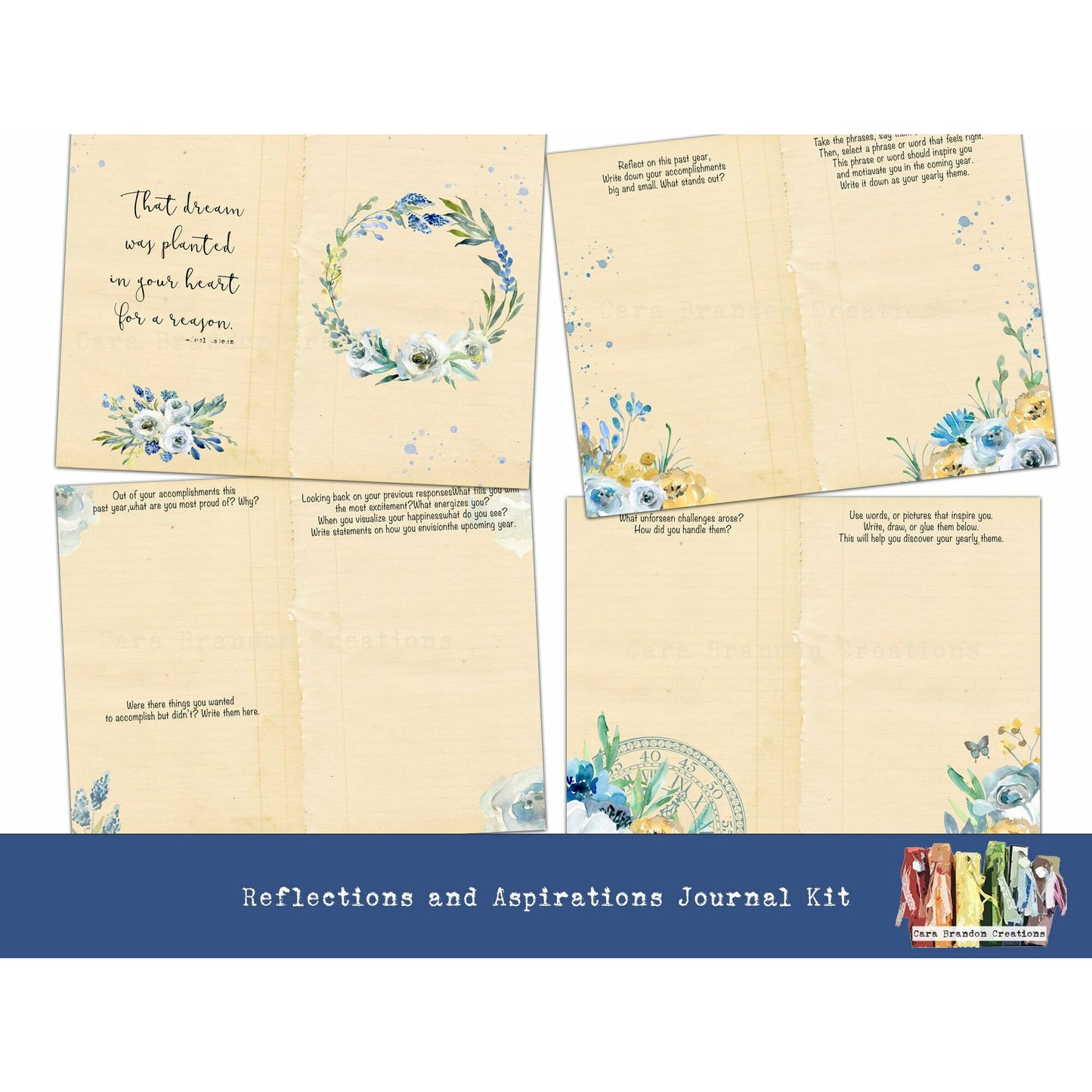 Reflections and Aspirations Journal Kit