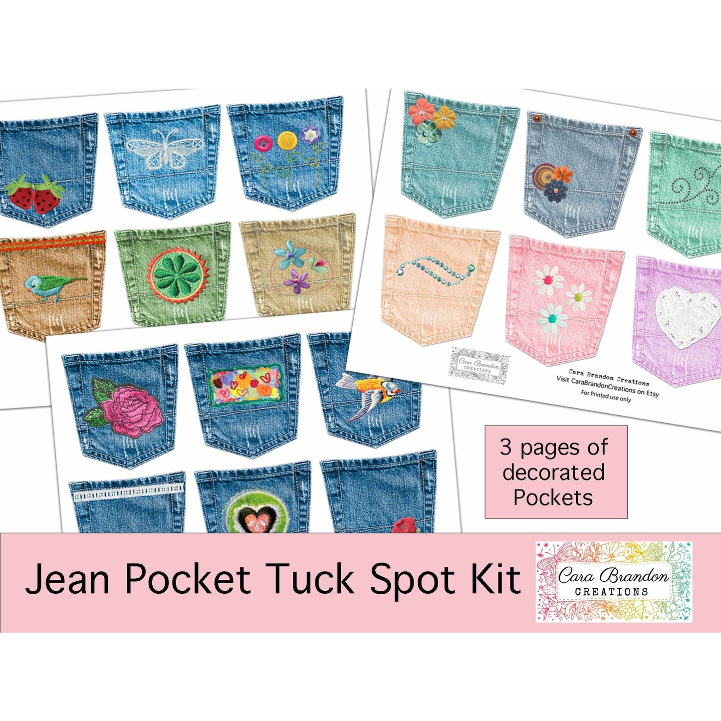 Jean Pocket Tuck Spot Kit