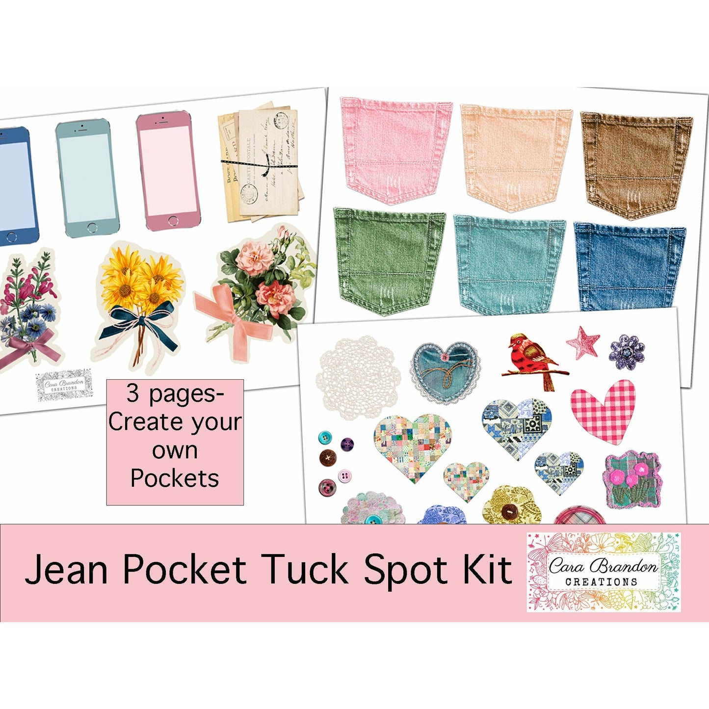 Jean Pocket Tuck Spot Kit