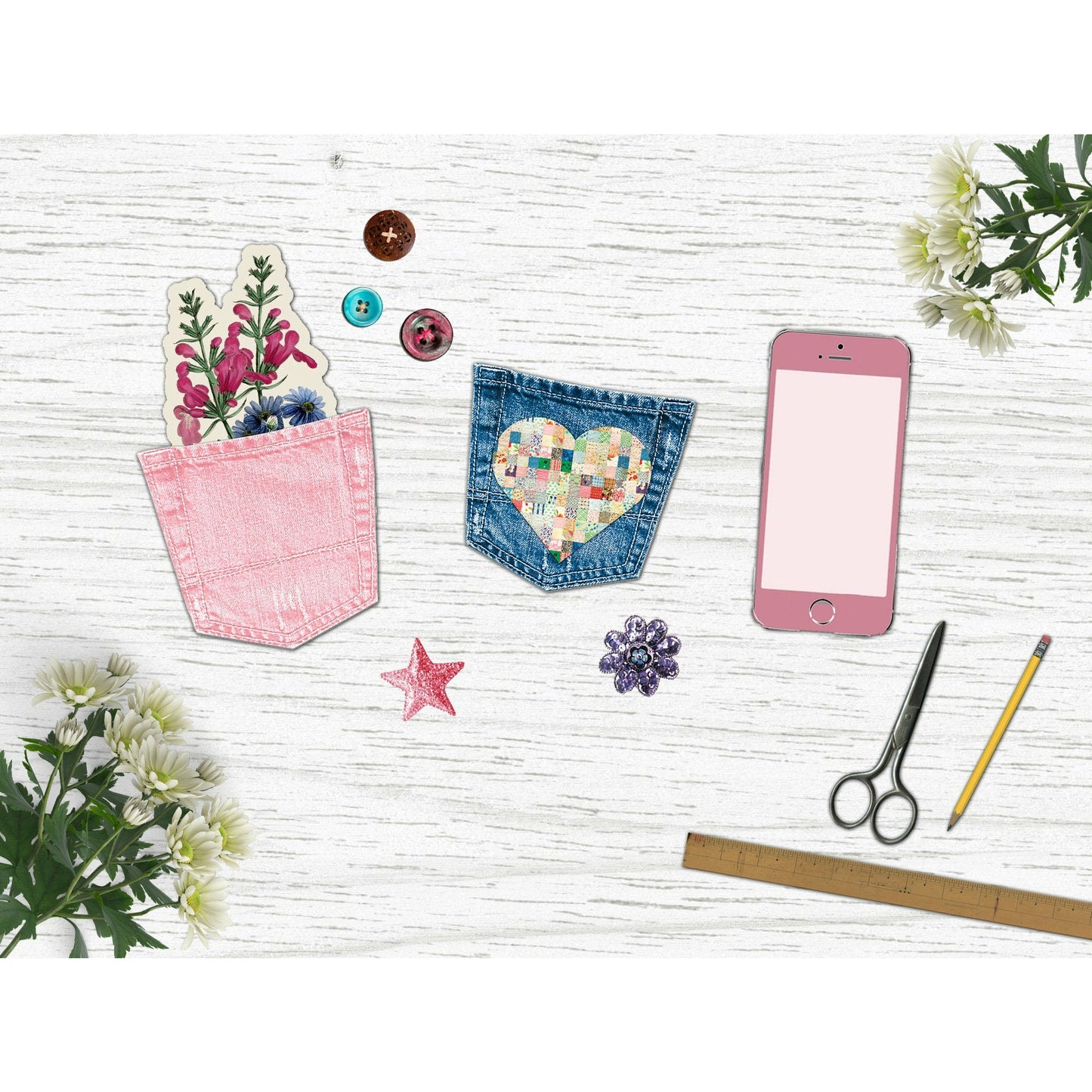 Jean Pocket Tuck Spot Kit
