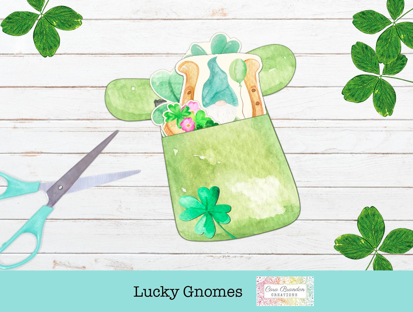 St. Patrick's Day Pocket kit and ephemera kit