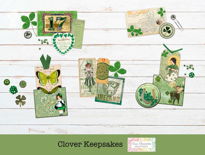 Clover Keepsakes, St. Patrick's Day Journal Kit