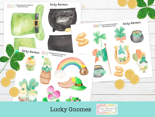 St. Patrick's Day Pocket kit and ephemera kit