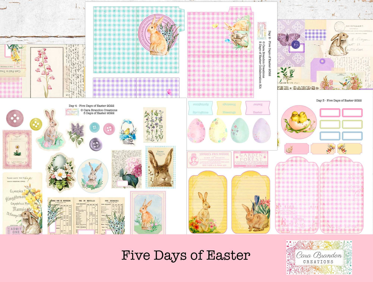 Five Days of Easter Collaboration Kit