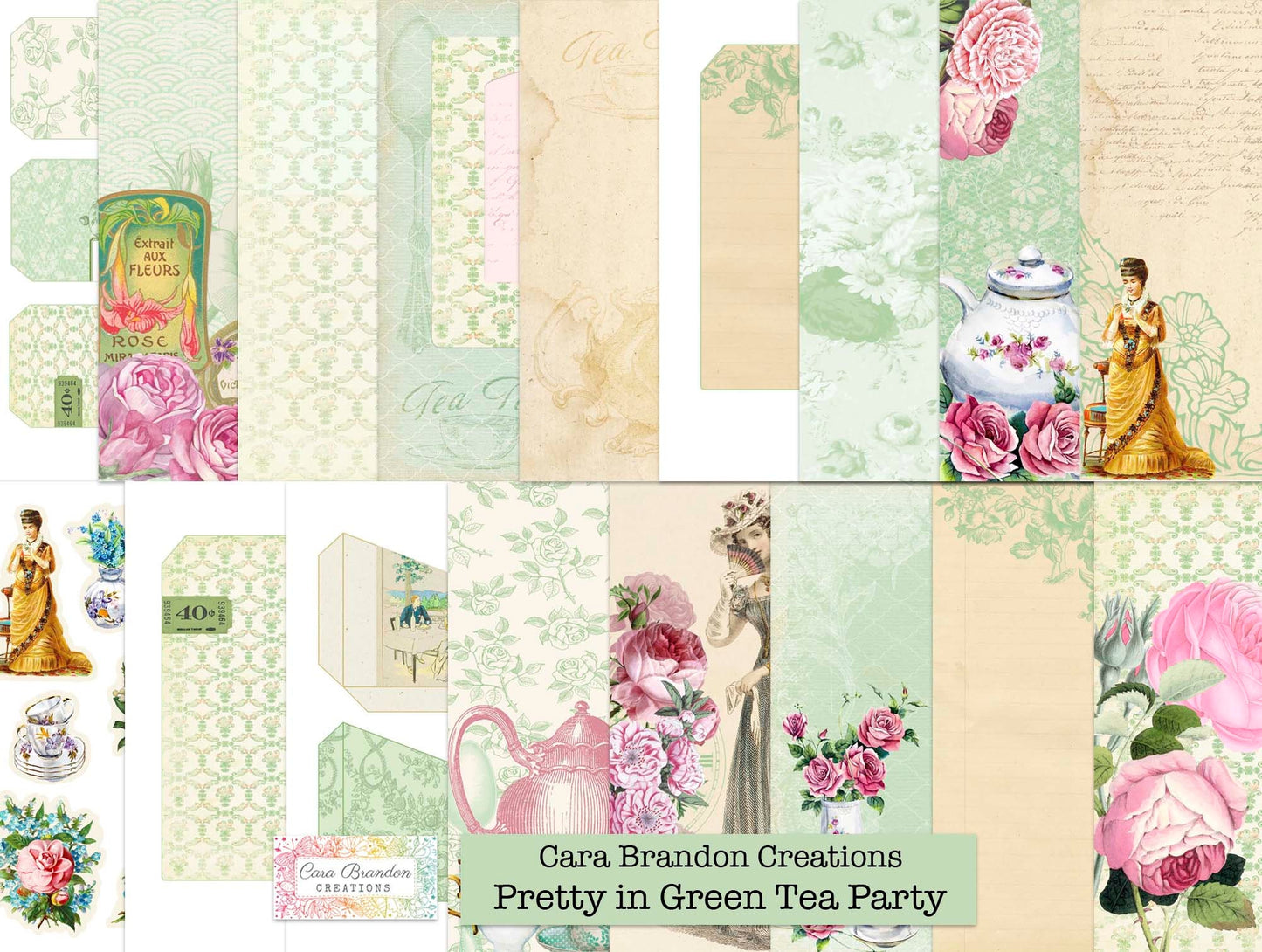Pretty in Green Tea Party