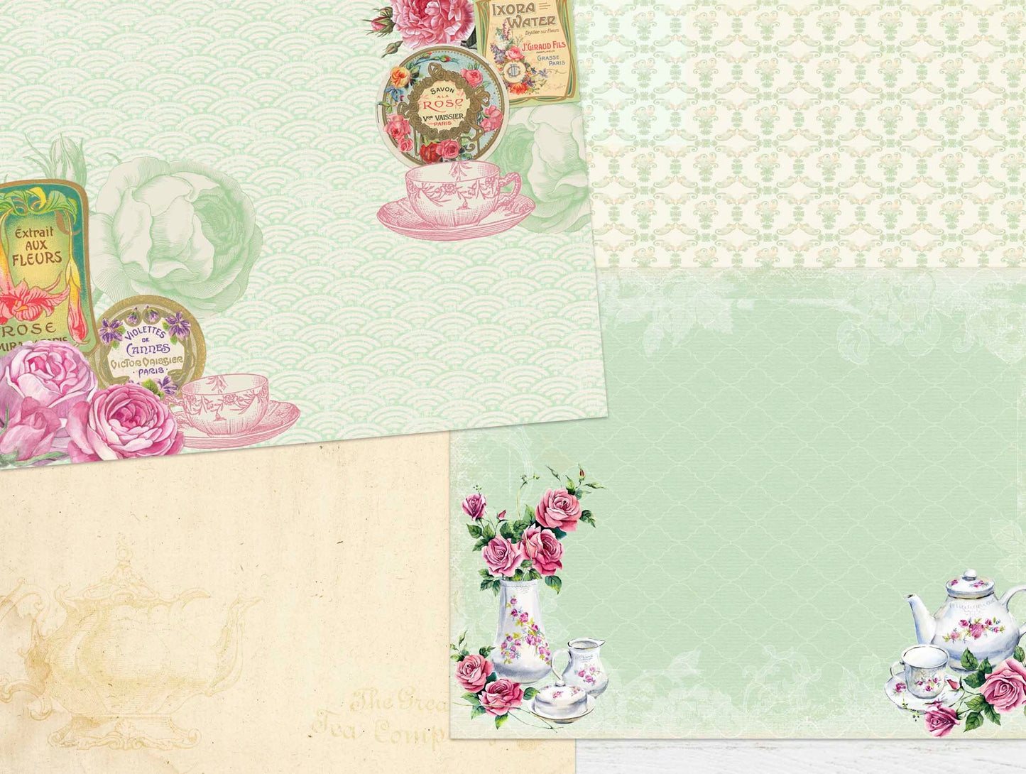 Pretty in Green Tea Party