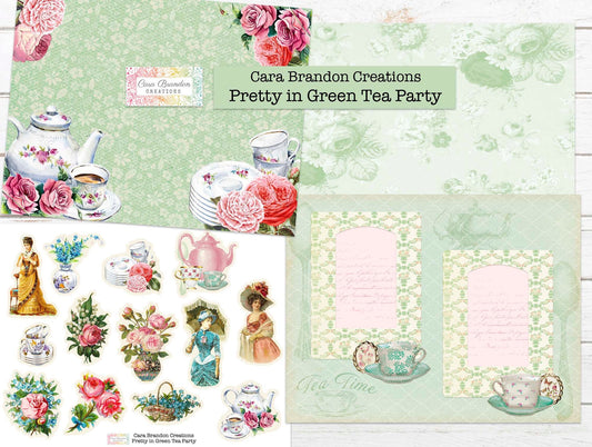 Pretty in Green Tea Party