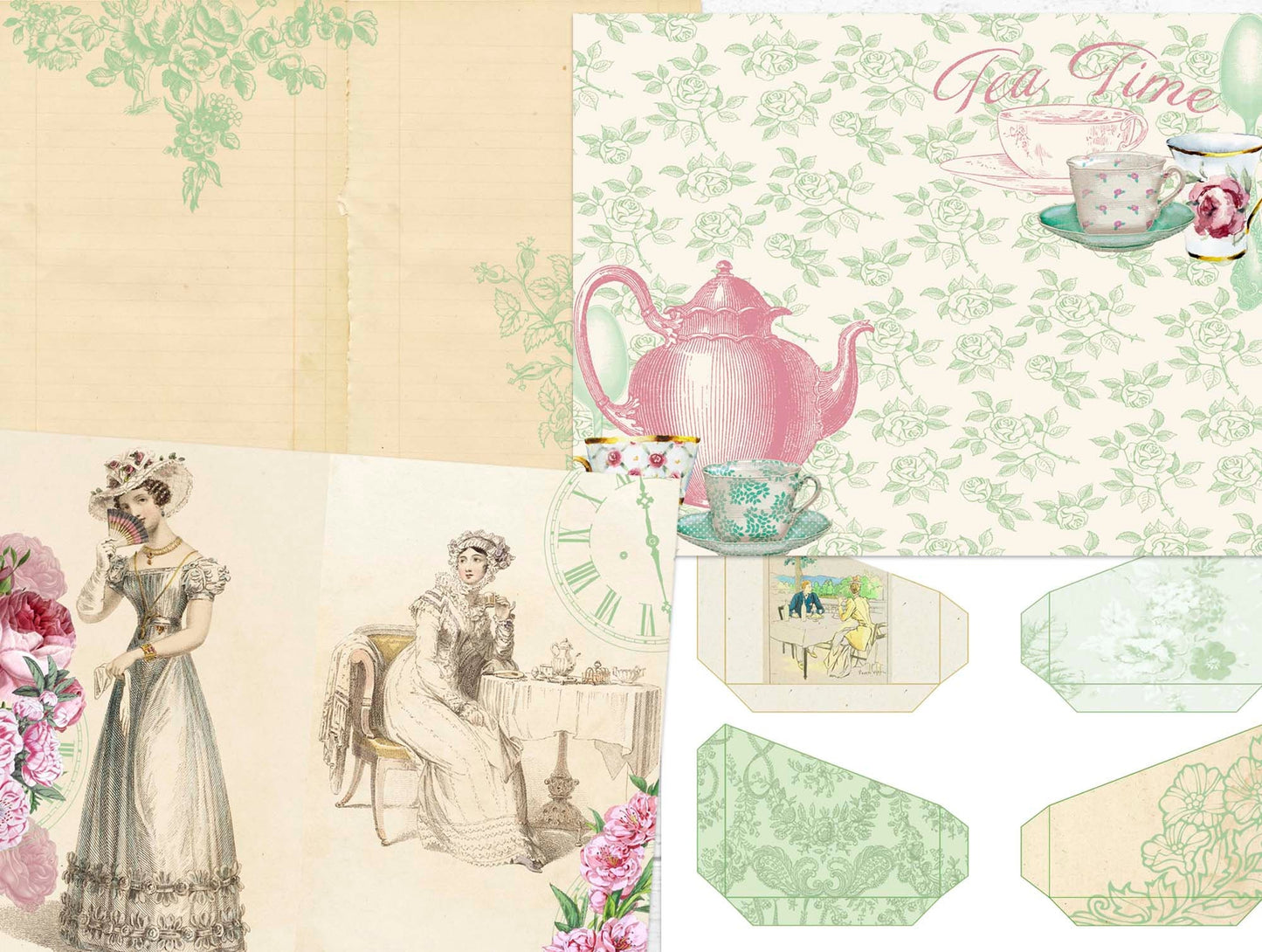 Pretty in Green Tea Party