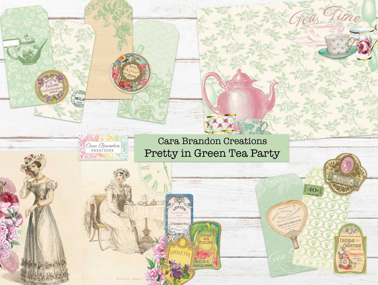 Pretty in Green Tea Party