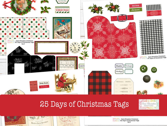 25 Days of Christmas Tags