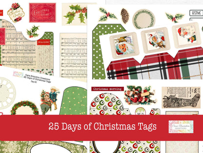 25 Days of Christmas Tags