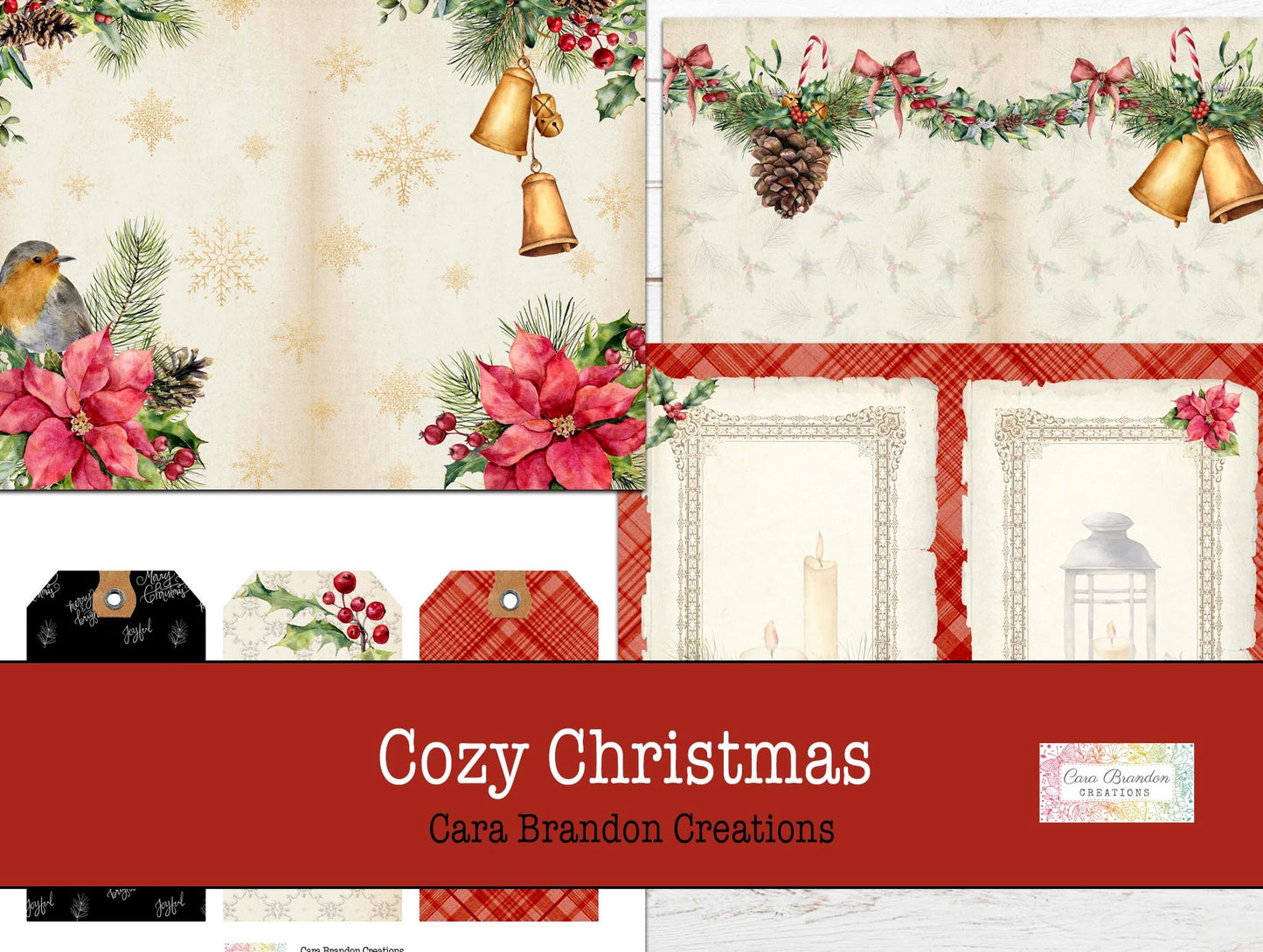 Cozy Christmas Junk Journal Kit