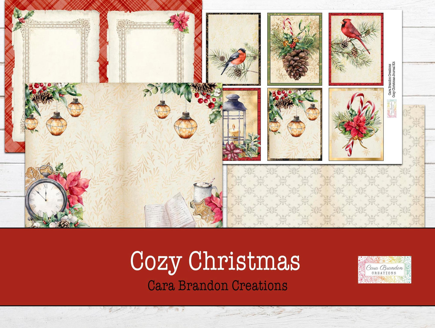 Cozy Christmas Junk Journal Kit