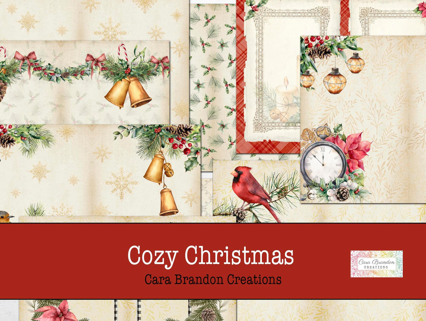 Cozy Christmas Junk Journal Kit