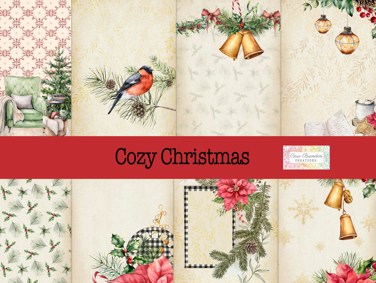 Cozy Christmas Junk Journal Kit