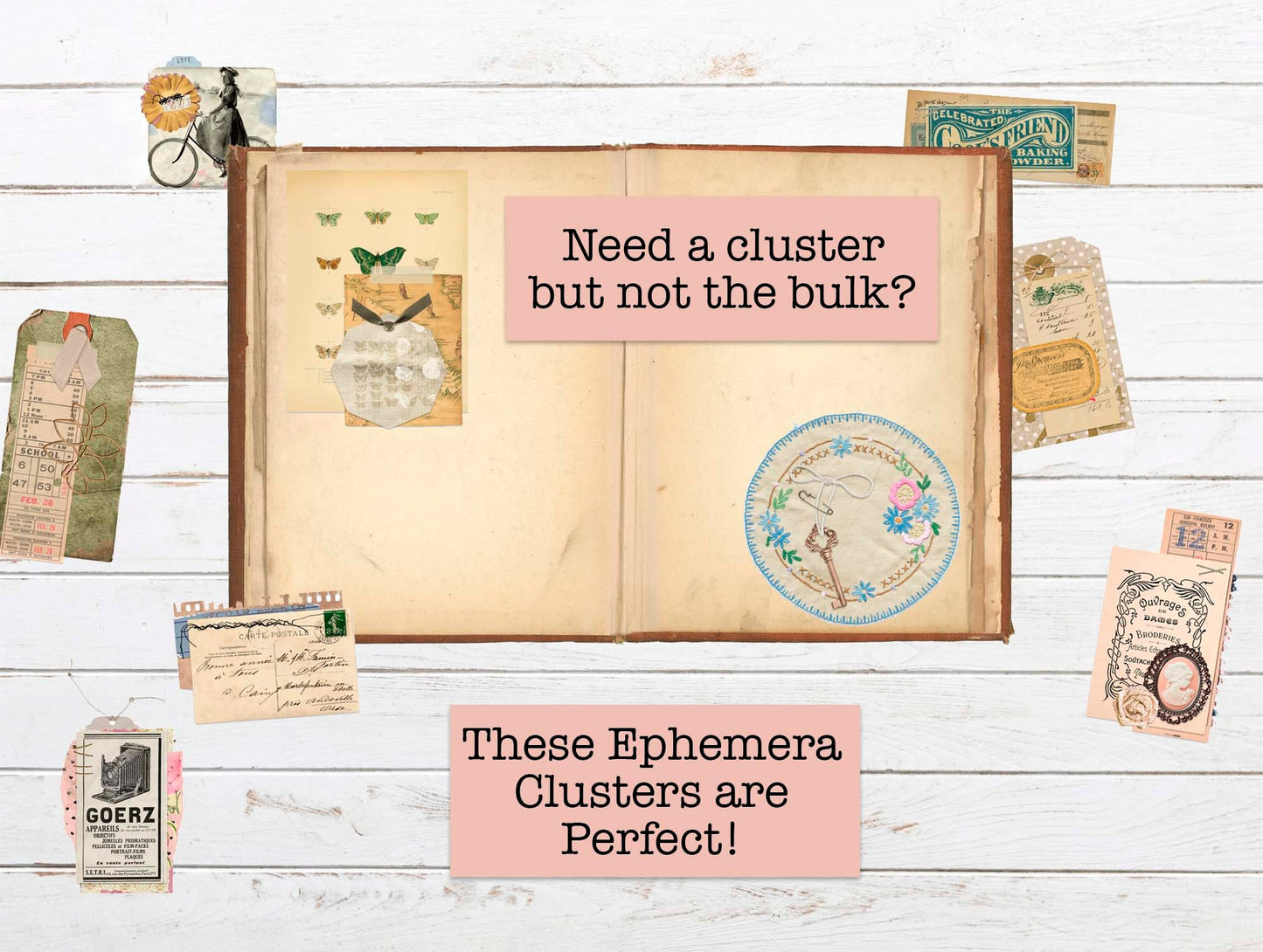 Ephemera Clusters Kit