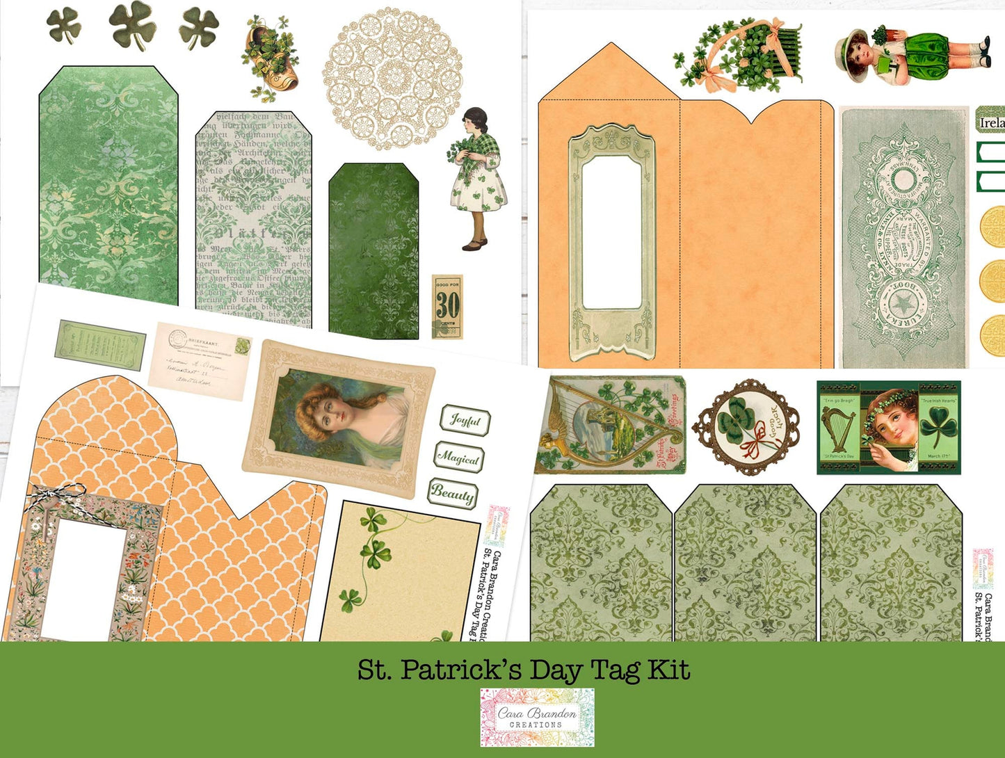 St. Patrick's Day Tag Kit