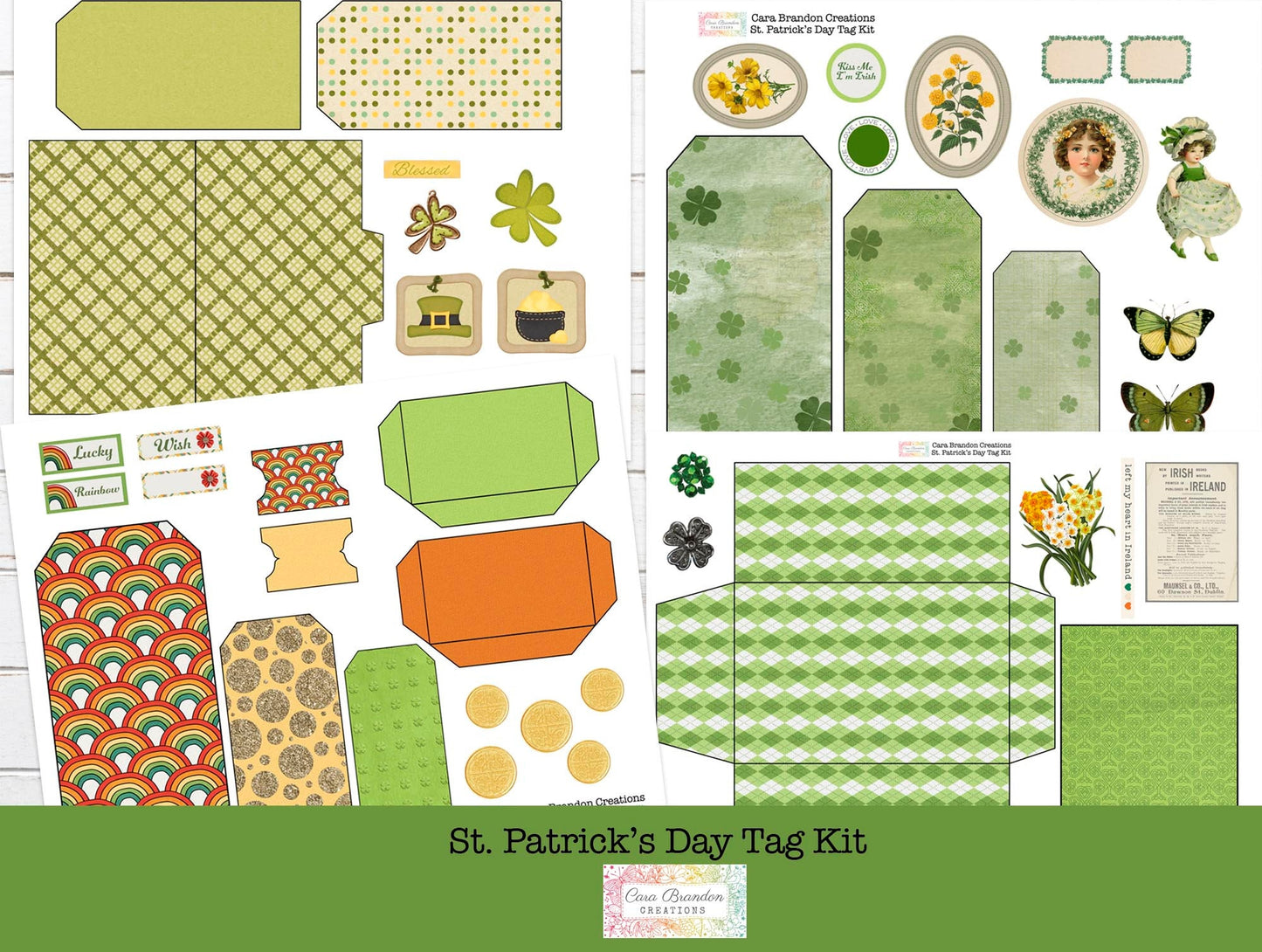 St. Patrick's Day Tag Kit