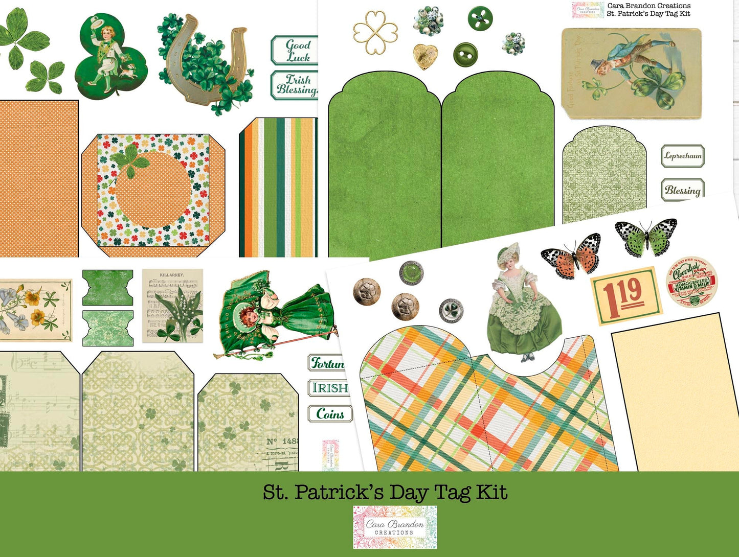 St. Patrick's Day Tag Kit