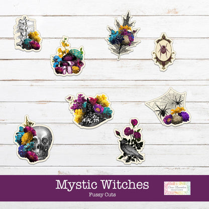 Mystic Witches Fussy Cuts