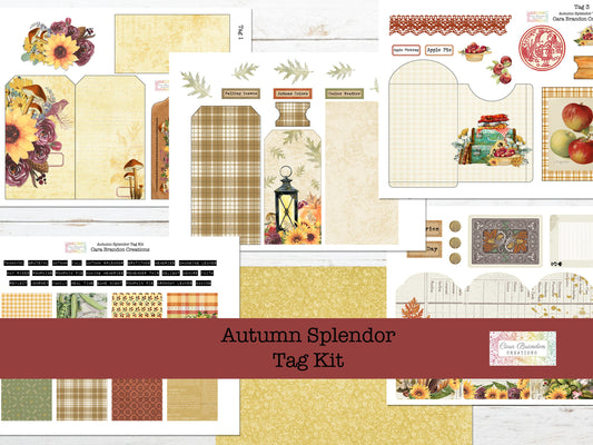 Autumn Splendor Tag Kit