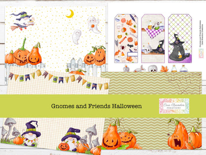 Gnomes and Friends Halloween Journal Kit