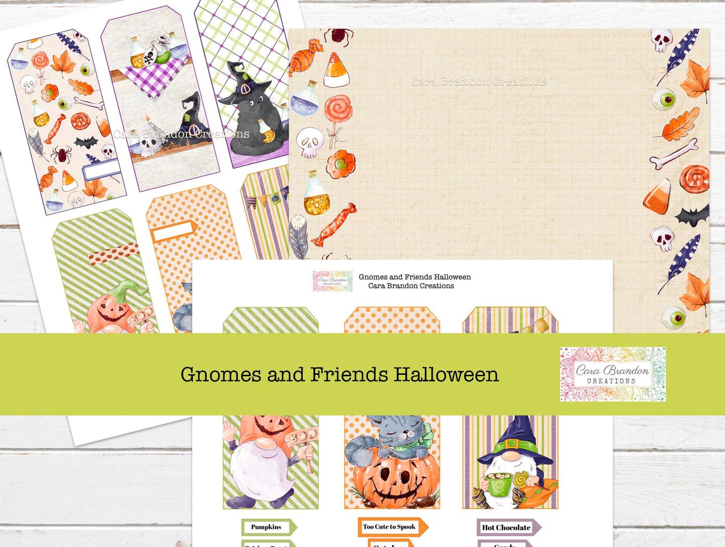 Gnomes and Friends Halloween Journal Kit