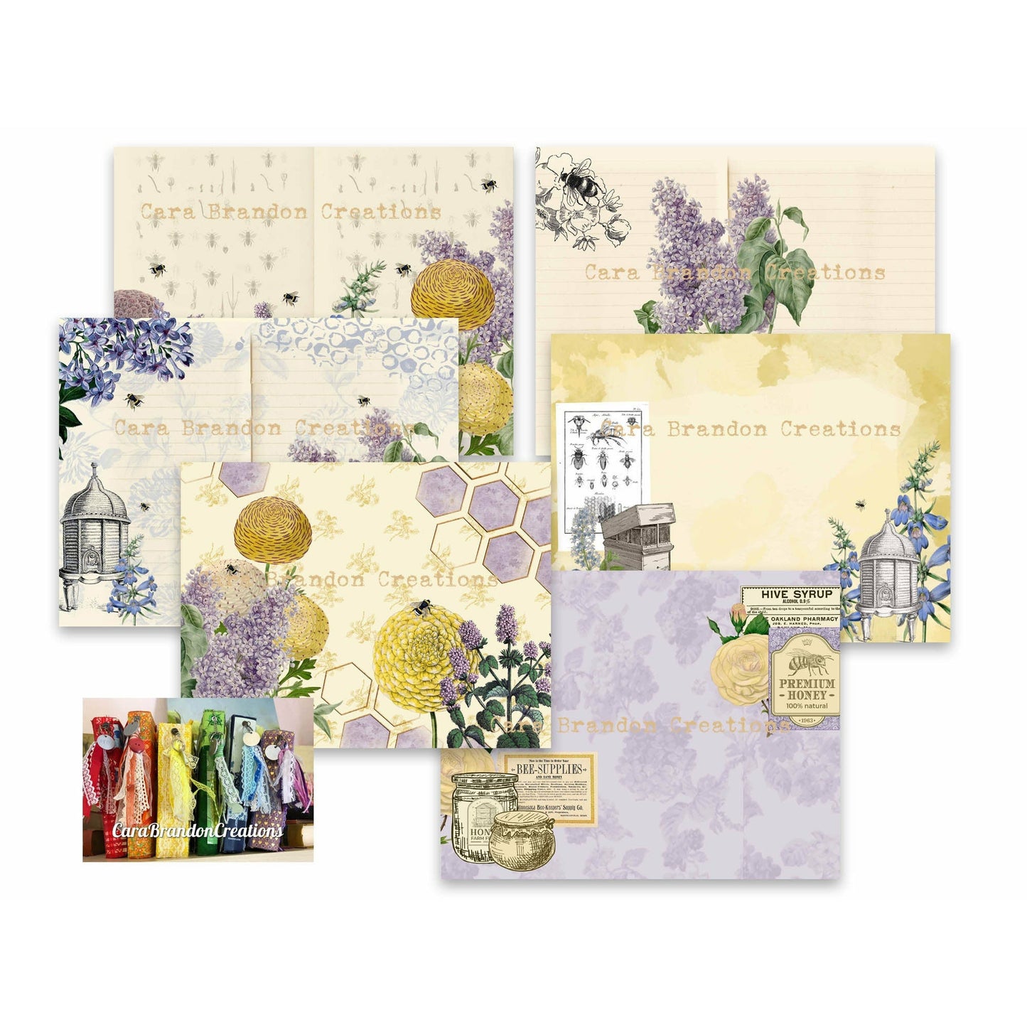 Honey Bees and Lavender