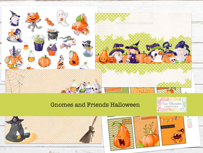 Gnomes and Friends Halloween Journal Kit